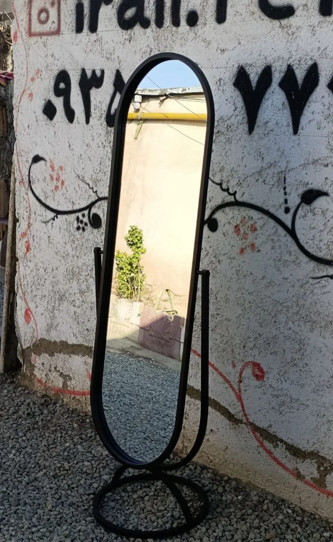 اینه قدی گهواره ای لولایی